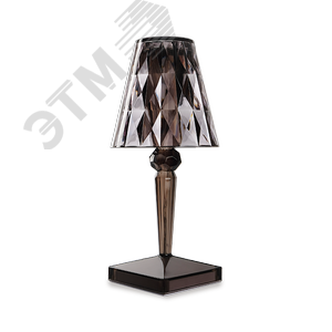 Светильник светодиодный настольный декоративный Кристалл USB 2700-6500К 120Лм (плавная регулировка яркости) высококачественный акрил белый