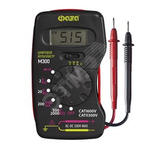 Изображение товара Мультиметр цифровой M300 (шт)