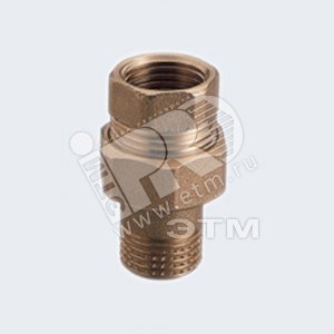 Изображение товара Разъемное соединение ITAP 2 ВР-НР латунь никелированное для трубопроводов