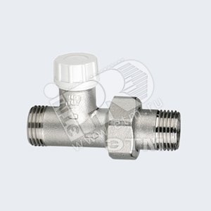 Вентиль на обратную подводку прямой 1/2' НН