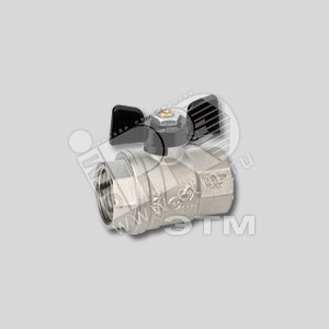 Изображение товара Кран шаровой 3/4' ВВ бабочка OREGON 302 полнопроходной (шт)