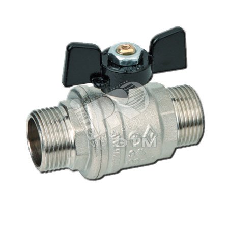 Кран шаровой 1/2' НН бабочка OREGON 327 полнопроходной