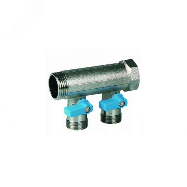 Коллекторы под евроконус 1 3 4. Коллектор с шаровыми кранами 1"х4х3/4", Henco vb060504-rood. Коллектор для водоснабжения Henco. Коллектор 3/4. Henco