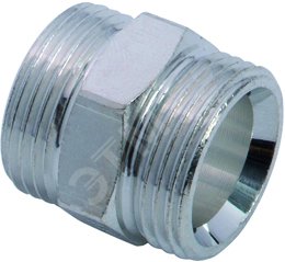 Изображение товара Ниппель резьбовой UNI-C MLC 1/2НР-1/2НР латунный, Германия