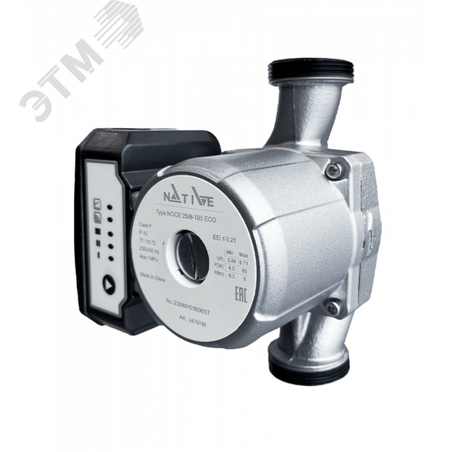 Изображение товара Циркуляционный насос Native NOCE 30/12-180 ECO для отопления и кондиционирования