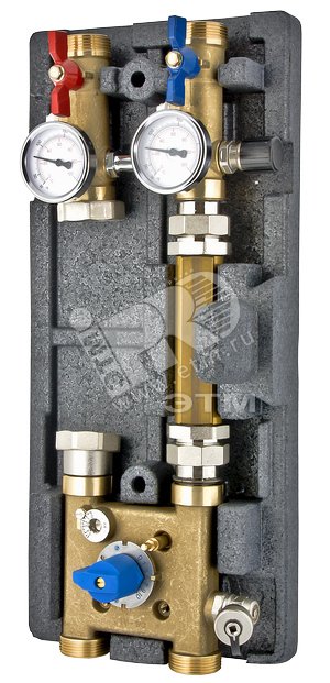 Изображение товара Группа насосная для систем VARIMIX 1'1/4 - 4W-KV4 с байпасом и четырехходовым клапаном (шт)