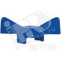 Ручка бабочка для шарового крана 1/2' синяя