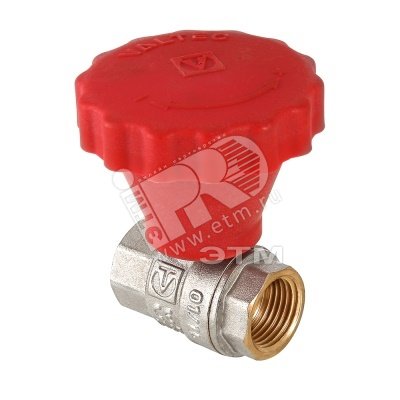 Изображение товара Кран шаровой с плавным открыванием 3/4' ВВ (шт)