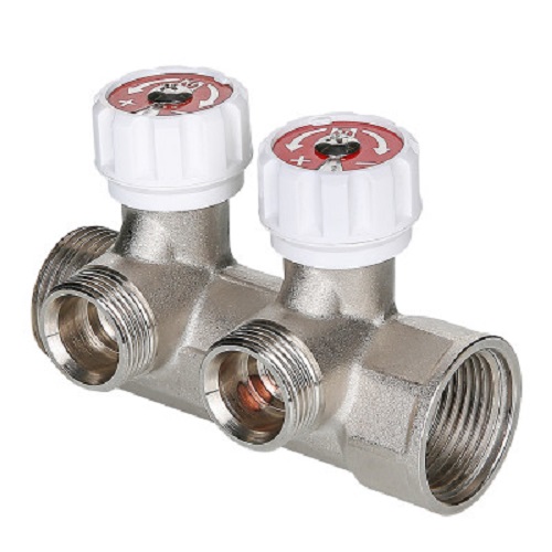 Коллектор 1'x4 выхода 3/4' НР евроконус (на подающий трубопровод)