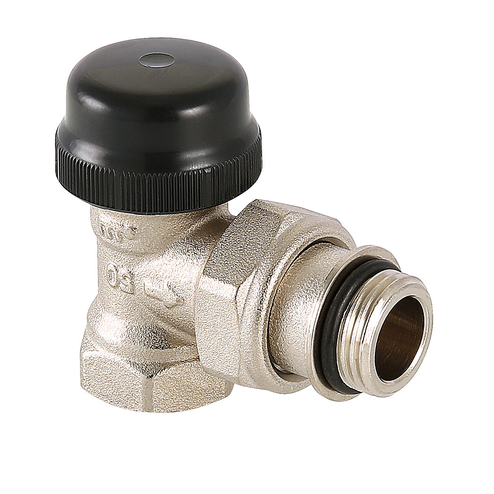 Клапан термостатический для радиатора угловой 3/4'с предварительной настройкой