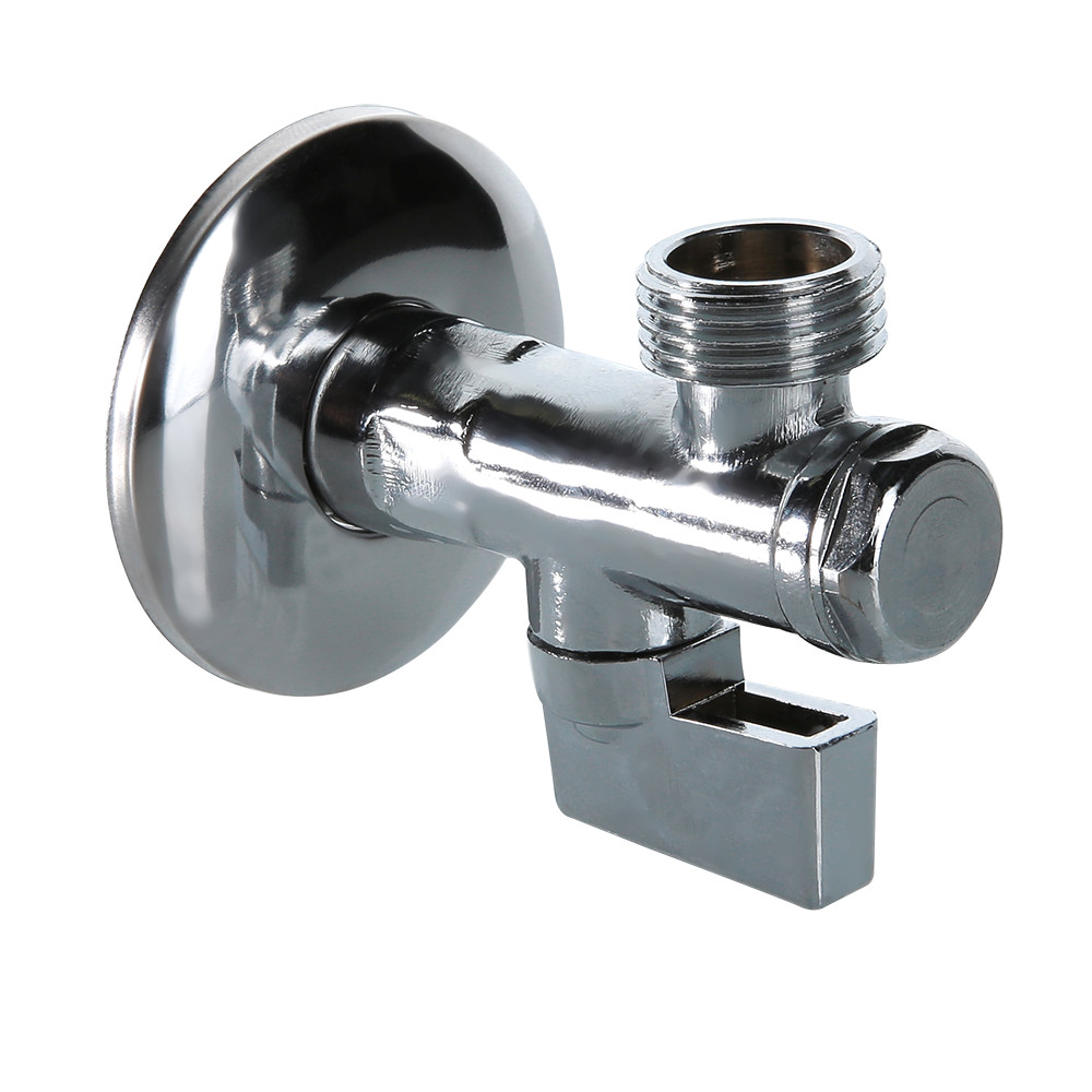 Кран шаровой угловой 1/2'x3/4' с фильтром для подключения санитарных приборов