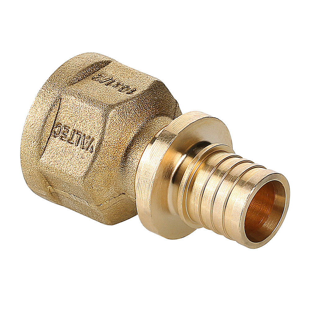 Переходник 25х1'ВР с внутренней резьбой, аксиальный, латунь