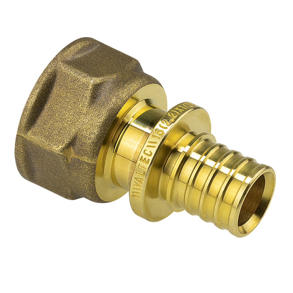 Переходник 16х3/4'ВР с внутренней резьбой, аксиальный, латунь