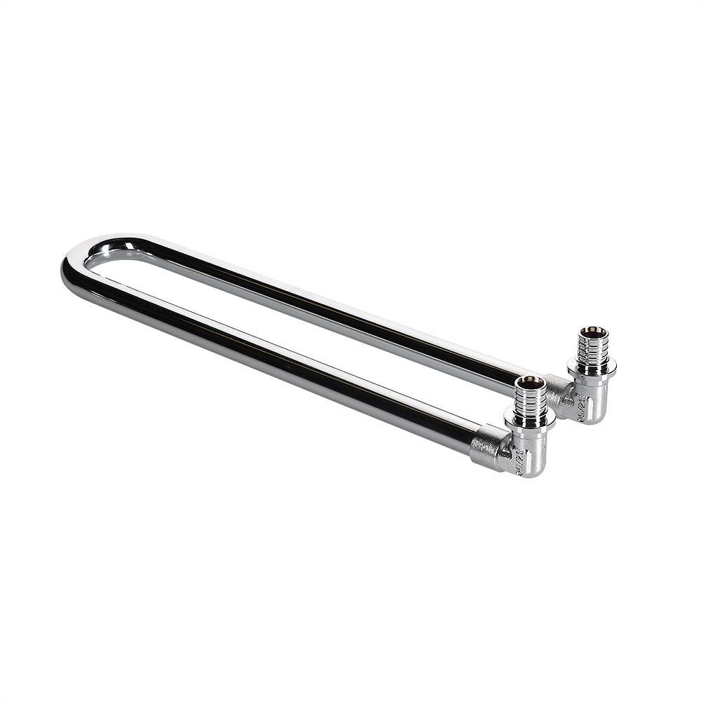 Трубка Г-образная для подключения радиатора 16 (2.2)х300мм двойная