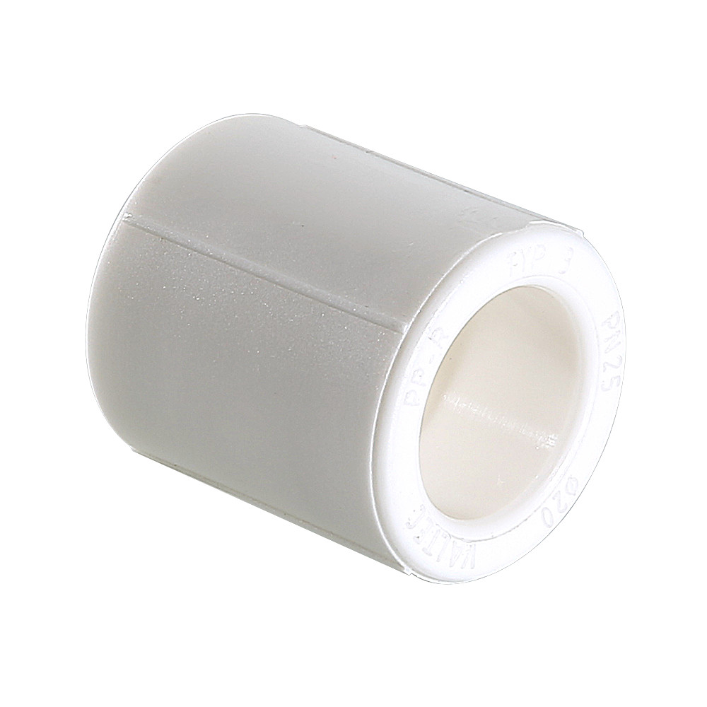 Муфта 110 полипропиленовая PPR белая