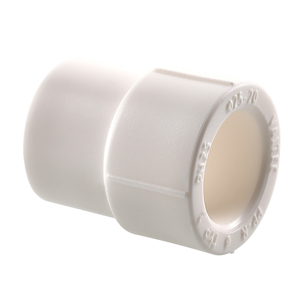 Муфта переходная 63x50 ВН полипропиленовая PPR белая