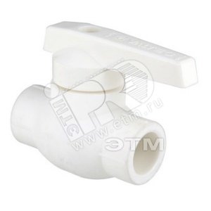 Кран шаровой 32 мм для холодной воды полипропиленовый PPR - фото 1