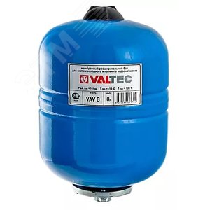 Бак расширительный 80 л. для ГВС и ХВС синий (с ножками) - фото 2
