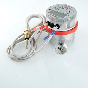 Теплосчетчик квартирный с тахометрическим расходомером, M-BUS и импульсным выходом (на подающий тр.) 2,5 м3/час - фото 2