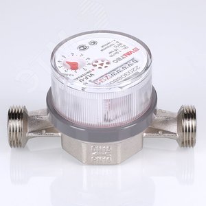 Счетчик воды универсальный 1/2' без сгонов межповерочный интервал 6 лет до +90 град 1.5м3 110 мм - фото 4