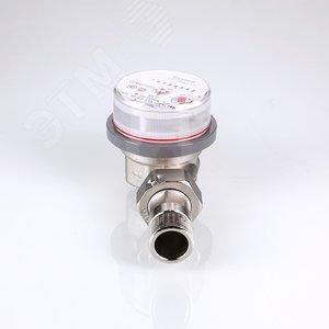 Счетчик воды универсальный 3/4' со сгонами межповерочный интервал 6 лет до +90 град 2.5м3 105 мм - фото 2