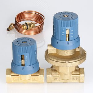 Регулятор перепада давления 3/4' в комплекте с запорно-регулировочным клапаном 50-300 мбар - фото 4