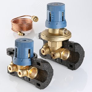 Регулятор перепада давления 3/4' в комплекте с запорно-регулировочным клапаном 50-300 мбар - фото 5