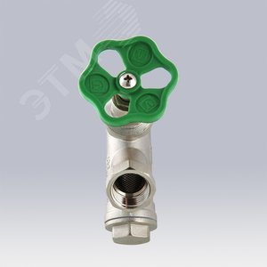 Вентиль 3/4' прямоточный с косым фильтром - фото 2