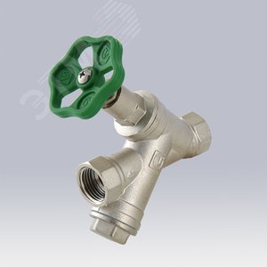 Вентиль 3/4' прямоточный с косым фильтром - фото 3