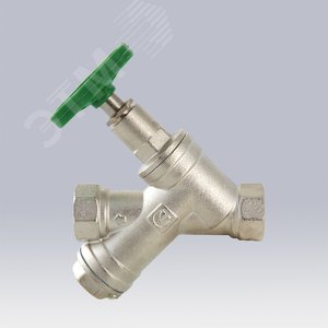 Вентиль 3/4' прямоточный с косым фильтром - фото 4