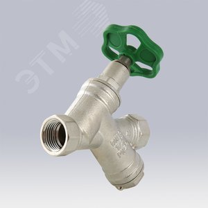 Вентиль 1/2' прямоточный с косым фильтром - фото 4