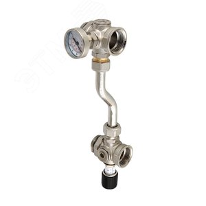 Изображение товара Байпас проходной 200 мм с термометрами (шт)