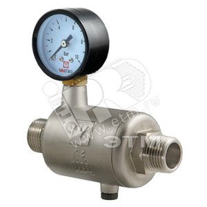 Редуктор давления линейный с манометром 1/2' - фото 1