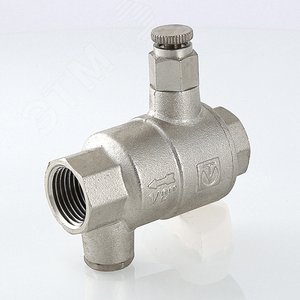 Клапан обратный 1/2' с дренажем и воздухоотводчиком - фото 3