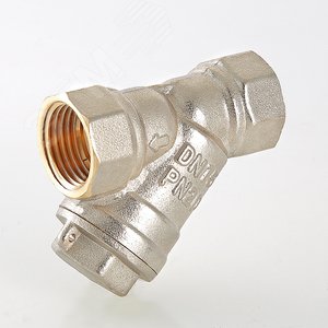 Фильтр ВВ 1'1/4 сетчатый, косой, никелированный - фото 3