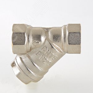 Фильтр ВВ 1'1/4 сетчатый, косой, никелированный - фото 4