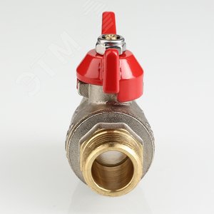 Кран шаровой 1' НН ручка бабочка BASE - фото 2