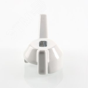 Ручка -бабочка для крана 1/2' - 3/4' белая - фото 2