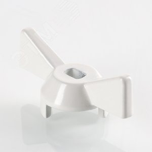 Ручка -бабочка для крана 1/2' - 3/4' белая - фото 5