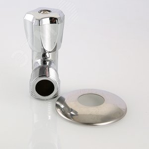 Вентиль угловой для подключения бытовой техники 1/2'x3/4' - фото 2