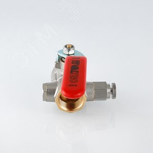 Кран шаровой 1/2' ВВ с дренажом и воздухоотводчиком BASE - фото 2