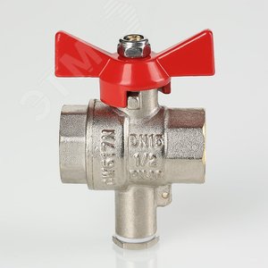 Кран шаровой 3/4' для подключения датчика температуры - фото 4