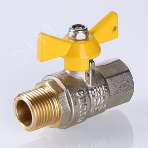 Кран шаровой газовый 3/4' ВН рукоятка бабочка VALGAS - фото 2