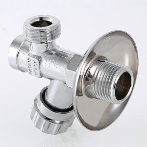 Вентиль с фильтром для подключения санитарных приборов 1/2'х3/8' - фото 4