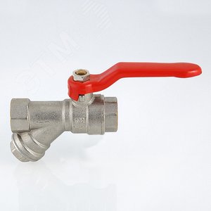 Кран шаровой 1/2' ВВ со встроенным фильтром длинная ручка - фото 4