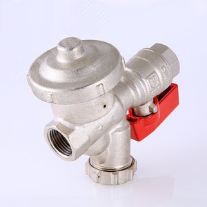 Кран шаровой 1/2' со встроенным фильтром и редуктором давления (КФРД), универсальный - фото 3