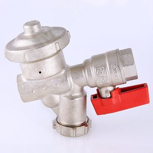 Кран шаровой 1/2' со встроенным фильтром и редуктором давления (КФРД), универсальный - фото 4