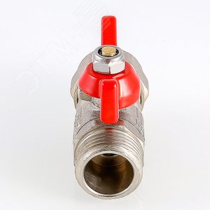 Кран шаровой 16х1/2' НН под обжим ручка бабочка - фото 4