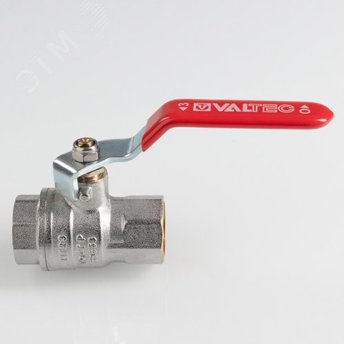 Кран шаровой полнопроходной, ГОСТ, стальная рукоятка Дн 20 вн.-вн. - фото 3