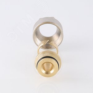 Соединитель обжимной 20 (2.0)x3/4' EK для пластиковой трубы - фото 2